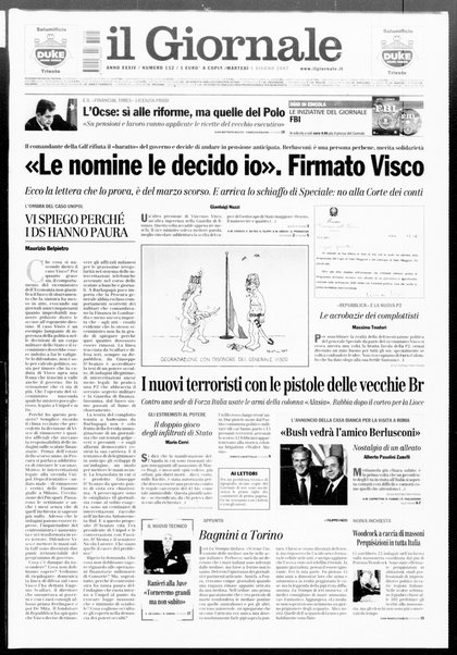 Il giornale : quotidiano del mattino